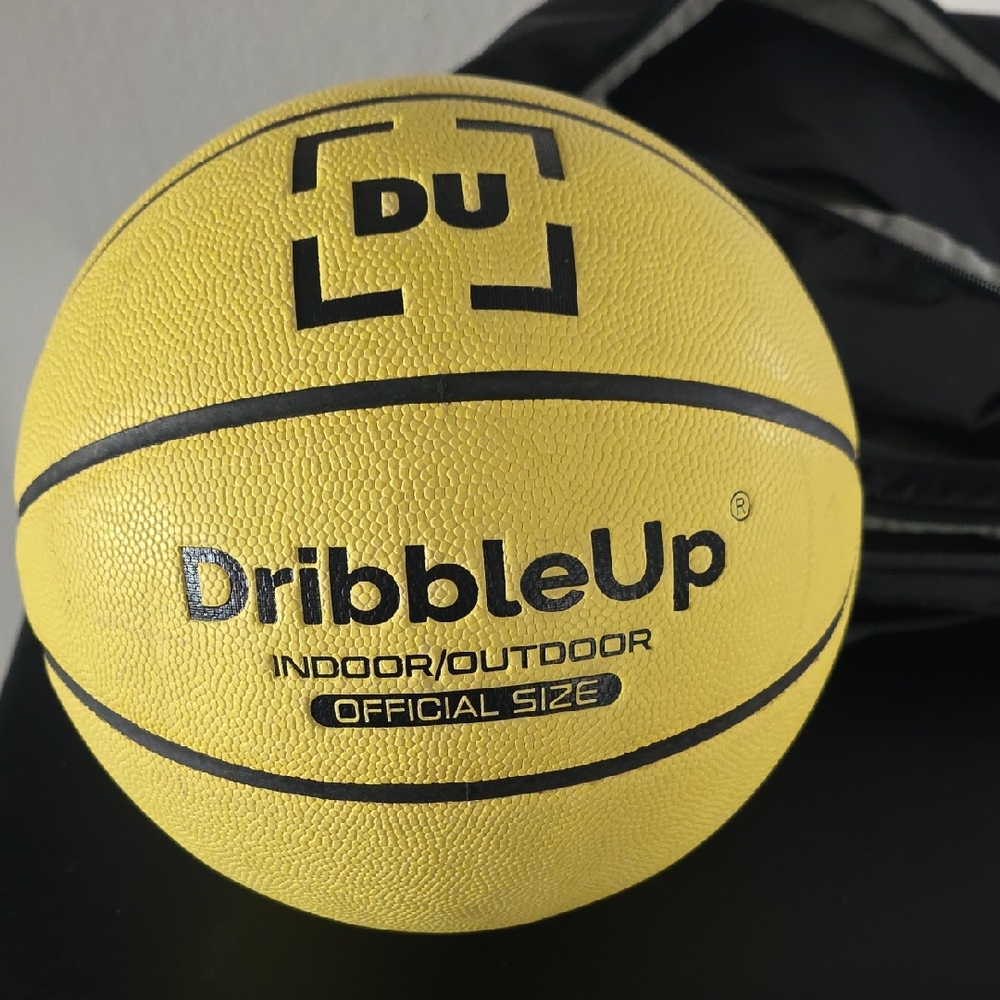 DribbleUp Yellow Basketball